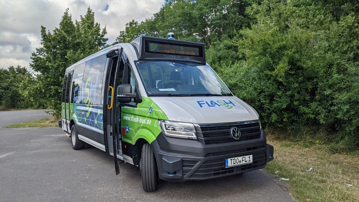 Flash Pilotprojekt automatisiertes Fahren im MDV